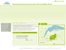 Tablet Screenshot of cc-valleeverte.fr